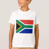 Südafrikanische Flagge T-Shirt (Vorderseite)