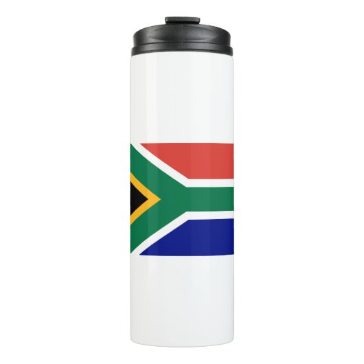 Südafrikanische Flagge Thermosbecher (Vorderseite)