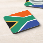Südafrikanische Flagge Untersetzer (Linke Seite)