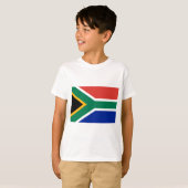 Südafrikanische Flagge - Vlag van Suid-Afrika T-Shirt (Vorne ganz)