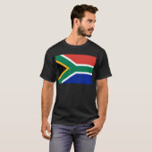 Südafrikanische Flagge - Vlag van Suid-Afrika T-Shirt (Vorne ganz)