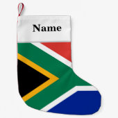Südafrikanische Flagge - Weihnachtsgebrauch Strump Kleiner Weihnachtsstrumpf (Vorderseite)