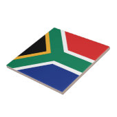 Südafrikanische Flaggen Keramik Tile Fliese (Seite)