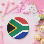 Südafrikanische Flaggen - Teller, Party, Sport, S Pappteller (Party)