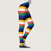 Südafrikanische Flaggenfarben gestrichen Leggings (Rechts)