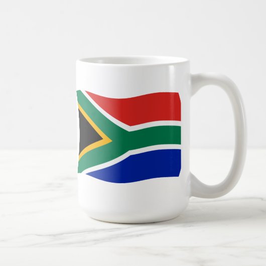 Südafrikanische Flaggenstaaten-Tasse Kaffeetasse (Rechts)