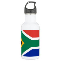 Südafrikanische Flasche für die Freiheit der Flagg