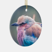 Südafrikanische Flieder-Breasted Rolle Keramikornament (Rechts)
