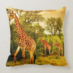 Südafrikanische Giraffen Kissen