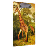 Südafrikanische Giraffen Klemmbrett (Rechts)