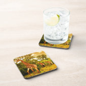 Südafrikanische Giraffen Untersetzer (Rechte Seite)