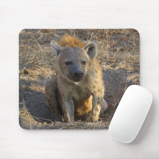 Südafrikanische Hyäne Mousepad (Mit Mouse)