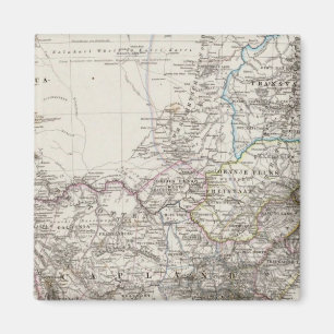 Südafrikanische Karte Magnet