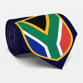 Südafrikanische Krawatte der Flagge Personalisiert (Gerollt)