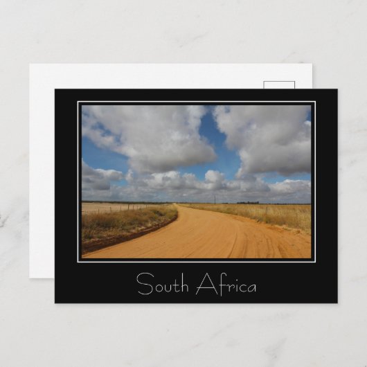 Südafrikanische Landschaft Landschaft Landschaft L Postkarte (Vorne/Hinten)