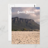 Südafrikanische Landschaft Postkarte (Vorne/Hinten)
