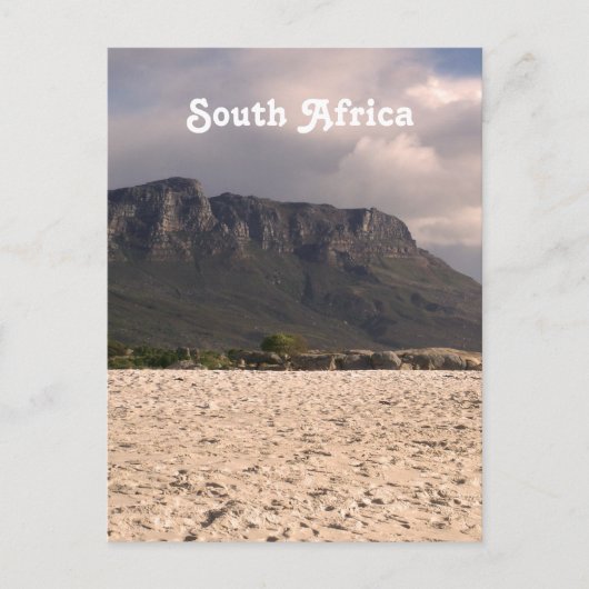 Südafrikanische Landschaft Postkarte (Vorderseite)