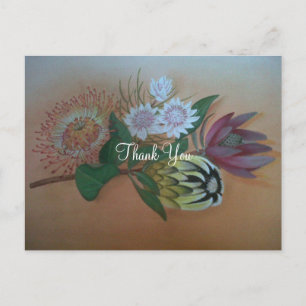 Südafrikanische Proteas Danke Postkarte