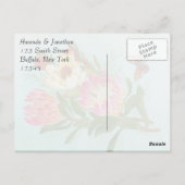 Südafrikanische Proteas Vielen Dank Postkarte (Rückseite)