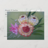 Südafrikanische Proteas Vielen Dank Postkarte (Vorne/Hinten)