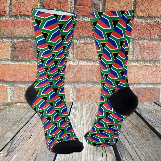 Südafrikanische Socken, patriotische afrikanische  Socken