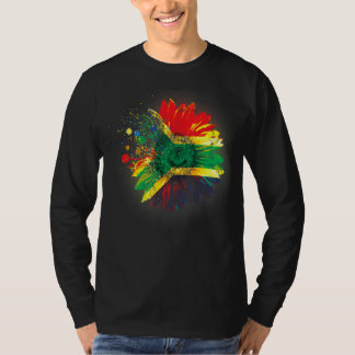Südafrikanische Südafrikanische Landesflagge Sonne T-Shirt