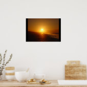 Südafrikanische Sunrise Poster (Küche)
