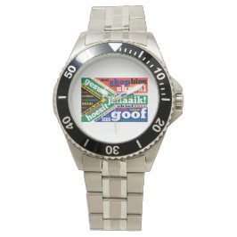 Südafrikanische Umgangssprache und Kolloquialismen Armbanduhr