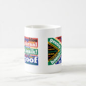 Südafrikanische Umgangssprache und Kolloquialismus Kaffeetasse (Mittel)