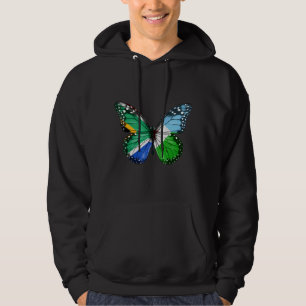 Südafrikanischer Dschibuti-Fahne Hoodie