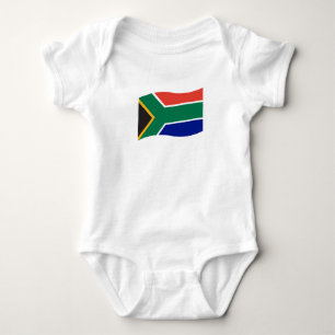 Südafrikanischer Flaggen-Baby-Einteiler Baby Strampler