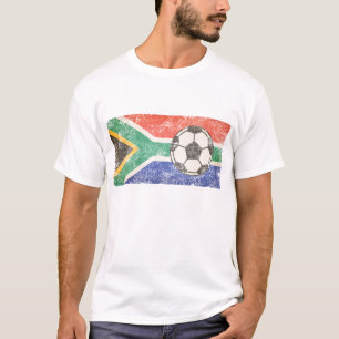 Südafrikanischer Fußball T-Shirt