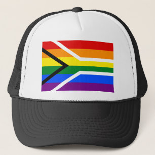 Südafrikanischer Gay Pride Truckerkappe