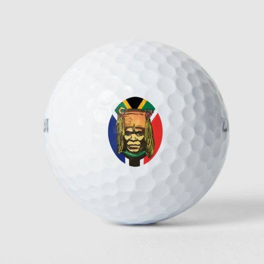 Südafrikanischer Indianer Golfball (Vorderseite)