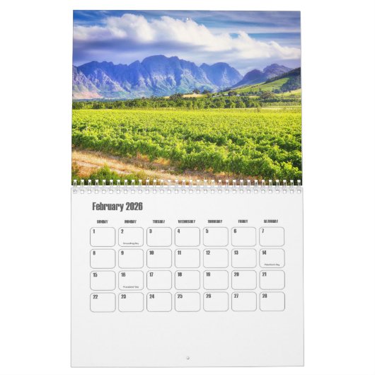 Südafrikanischer Kalender (Feb 2026)