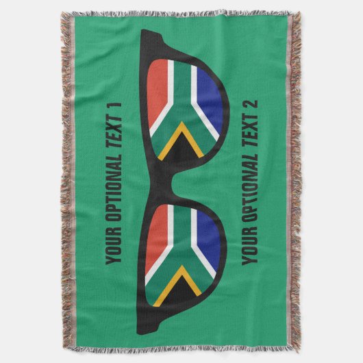 Südafrikanischer Schaden-Ureinwurf Decke (Vorderseite Vertikal)