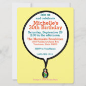 Südafrikanischer sprechender Ms-Pinguin personalis Einladung (Vorderseite)