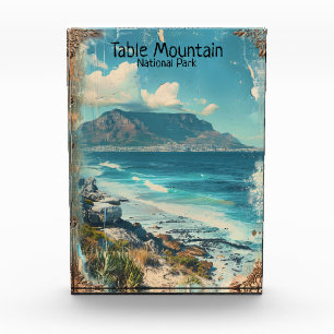Südafrikanischer Tafelberg-Nationalpark Fotoblock