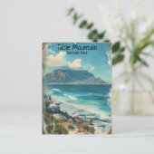 Südafrikanischer Tafelberg-Nationalpark Postkarte (Stehend Vorderseite)