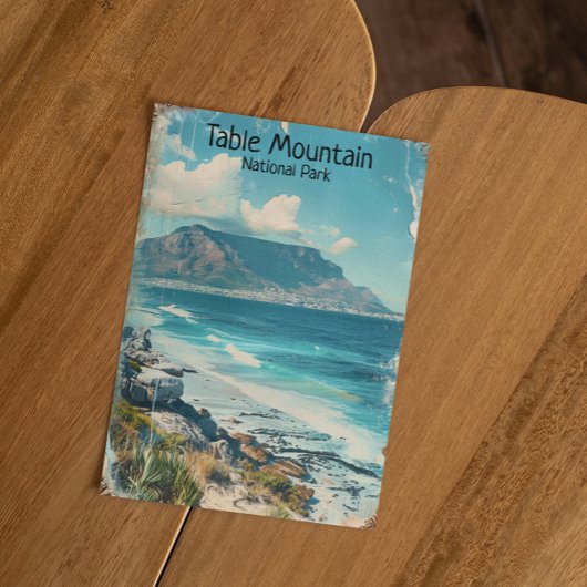 Südafrikanischer Tafelberg-Nationalpark Postkarte