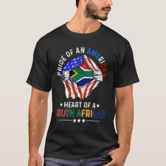 Südafrikanisches Amerika stolz auf das Auswärtige  T-Shirt