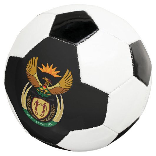 Südafrikanisches Emblem Fußball (Dreiviertel)