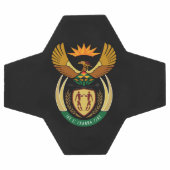 Südafrikanisches Emblem Fußball (Flach)
