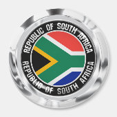 Südafrikanisches Emblem Magnet (Vorne)