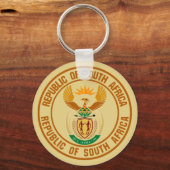 Südafrikanisches Emblem Schlüsselanhänger (Vorderseite)
