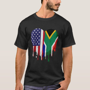 Südafrikanisches Kulturerbe-Monatsflagge T-Shirt