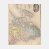 Südafrikanisches Party Fleecedecke (Vorderseite)