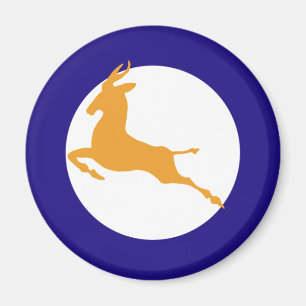 Südafrikanisches Roundel Magnet