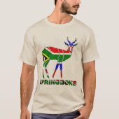 Südafrikanisches Rugby-Springbock-T-Shirt T-Shirt (Vorderseite)