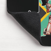 Südafrikanisches Tsman-Shirt - Südafrika Cricket C Mousepad (Ecke)
